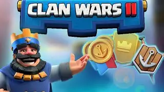 Играем в клановых войнах 2! | Clash Royale