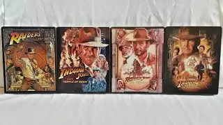 Unboxing Indiana Jones 4K Steelbooks
