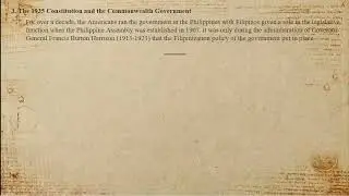 1935 and 1943 Philippine constitution (2023)