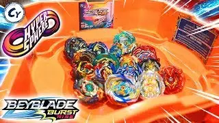 HYPERSPHERE BEYSTADIUM UNBOXING + QR CODE BEYBLADE BURST RISE