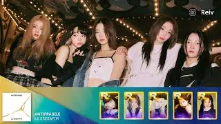 [SuperStar KPOP] LE SSERAFIM 'ANTIFRAGILE' with MV | Gameplay Edit
