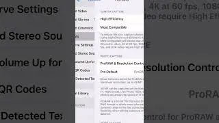 How to switch your phone from saving photos in . HEIC back to .JPG #smartphone #socialmedia
