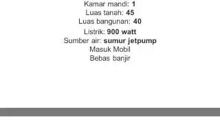 Jual Rumah Murah Dekat Stasiun Citayam