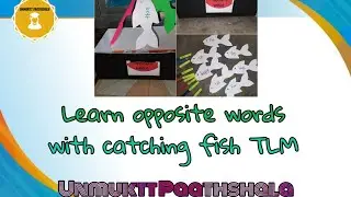 Learn opposite words with catching fish TLM | Fun learning