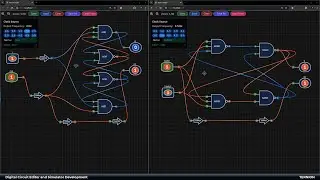 Digital Circuit Editor & Simulation (Simulation Solver)