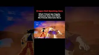 Dragon Ball Sparking Zero - What If Great Ape Vegeta Alternate Story #dragonball #sparkingzero #goku