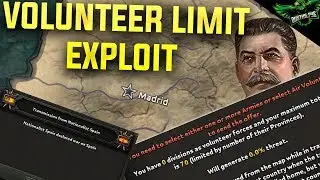 HOI4 Volunteer Limit Exploit (Hearts of Iron 4 MTG Exploit)