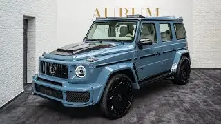 [2022] MERCEDES AMG G63 BRABUS 800 WIDESTAR G manufaktur vintageblau uni by AURUM International [4K]