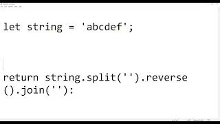How to reverse a string in JavaScript