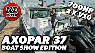 Axopar 37 Southampton Boat Show Walkthrough