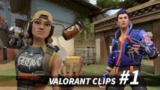 Valorant Clips #1 | Featuring New Streamers with their Awesome Clips | Valorant India