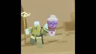 Phamnos try the Grimace Birthday Shake #roblox #grimaceshake #shorts #trending #robloxmemes