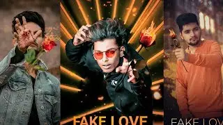 fake love photo editing - instagram viral photo editing - picsart editing
