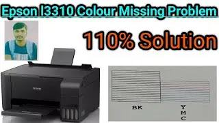 Epson L3110 printer color missing problem // Epson l3110 red colour not printing / Technology crn