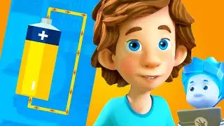 How do batteries charge? | The Fixies | Animation for Kids