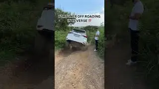 Fortuner Off-roading ⚡️😳 #trending #offroading