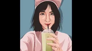 Tutorial Vector x Vexel Girl Photoshop