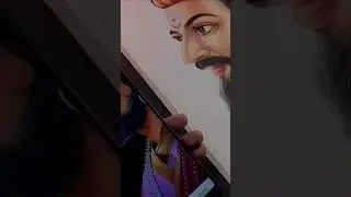 Chatrapati Shivaji Maharaj Drawing , 