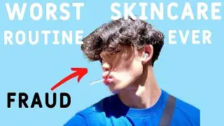 @Kinghenryrn  has the WORST SKINCARE ROUTINE EVER