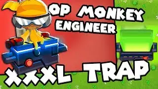 Bloons TD 6 - XXXL Trap Monkey - Tier 5 Engineer Monkey | JeromeASF