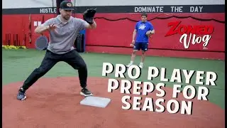 Pro Player Prepping For Season