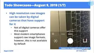 Lecture 18: Data Encoding: Text, Colour, Images and Sound (Part 3)