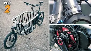 Electric Cargo Bike Build - Finishing the Bike & Test Ride