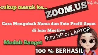 Cara Mengubah Nama dan Foto Profil Zoom di Luar Meeting (Seminar)