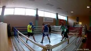 Boxing in the morning