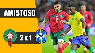 Morocco 2 x 1 Brazil | Goals | Friendly Match 2023