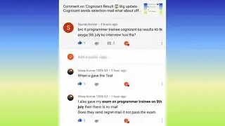 Cognizant Result 😱 Big update Cognizant Assessment Test 8 july 2021 what about Result must watch it👍