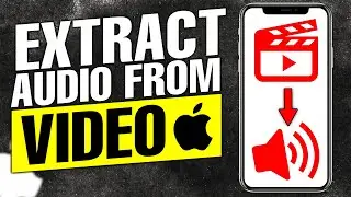 How to Extract an Audio From Video on iPhone using Shortcuts
