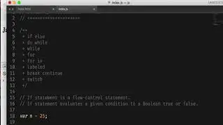 Javascript Tutorial Part #021 If else statements# PROACTIVE Tutorial