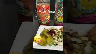 ✨Yummy Fish 🌮Tacos ✨😋🥗🥒