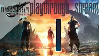 FINAL FANTASY 7 REBIRTH EP1 - FIRST PLAYTHROUGH IN JAPANESE AUDIO - 4K Ultra HD PS5