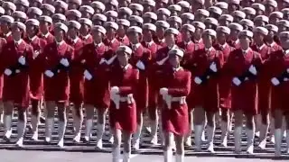 Китайский  военный парад - Катюша