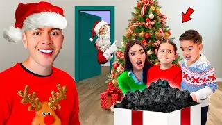 SANTA CLAUS GAVE COAL TO KIMA AND JUANITO