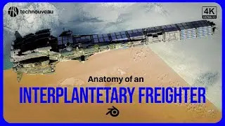 Anatomy Of An Interplanetary Freighter - Concept Design Overview - Technouveau 0017