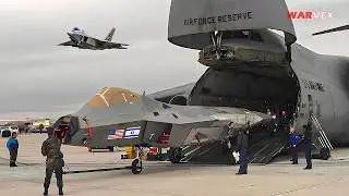 Finally! The US Unveils Its New F-22 Raptor and Takes Off at Full Speed