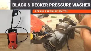 How to Replace Black & Decker Pressure Switch | Car/Bike Pressure washer