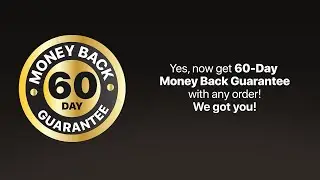 60-Day Money Back Guarantee. We got you. | OTR performance