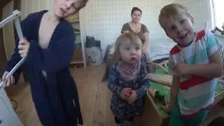 Barnvakt och skidor! - vlogg 20:e januari