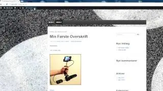 WORDPRESS 12 - Lav et link