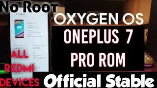 OnePlus 6T Official Rom for Redmi Phones | Oxygen OS Stable Rom for Redmi Note 5 Pro / Redmi 5 |