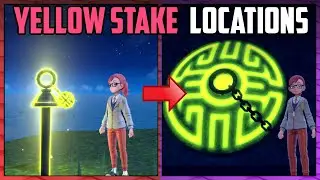 All Yellow Stake Locations - Pokémon Scarlet & Violet (Unlock Legendary Battle!)