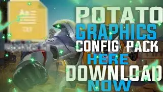 POTATO GRAPHICS ENJOY CONFIG PACK || ENJOY || NO LAG || POTATO PUBG MOBILE LAG FIX 0.18.0 pubg mobil