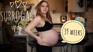Surrogate bump update | 39 weeks pregnant | UK surrogacy hospital birth plan