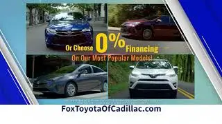 Fox Toyota of Cadillac Big Summer Sale!