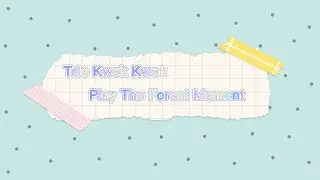 First time Trio Kwek kwek play The Forest Moment