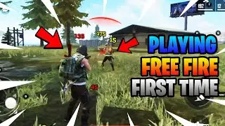 CODM PLAYER PLAYS FREE FIRE FOR THE FIRST TIME !!!